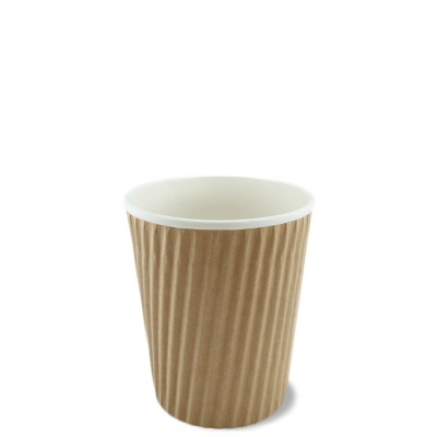 8oz Ripple-Wrap Hot Cup