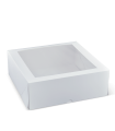 Window Patisserie 11inch Square Cake Box