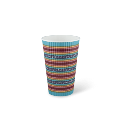 16oz Ripple-Wrap Coffee Origins™ Cups